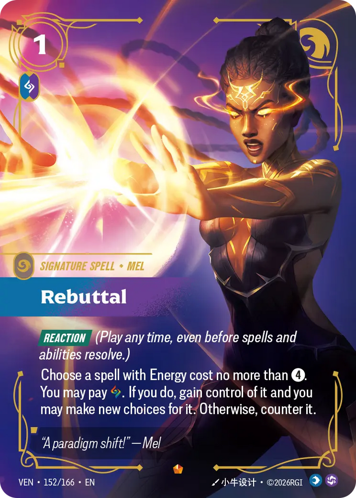 Rebuttal - Vendetta (VEN 152/166)