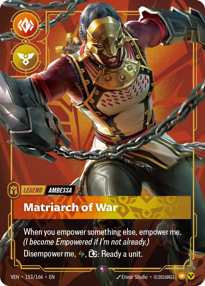 Ambessa Matriarch of War - Vendetta (VEN 153/166)