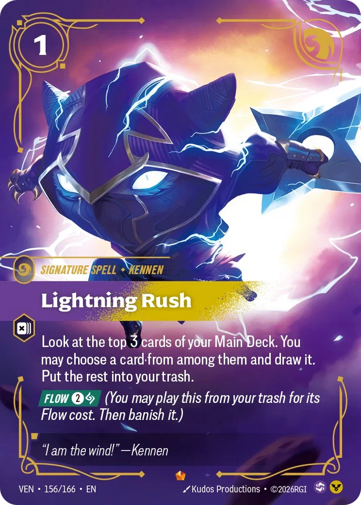 Lightning Rush - Vendetta (VEN 156/166)