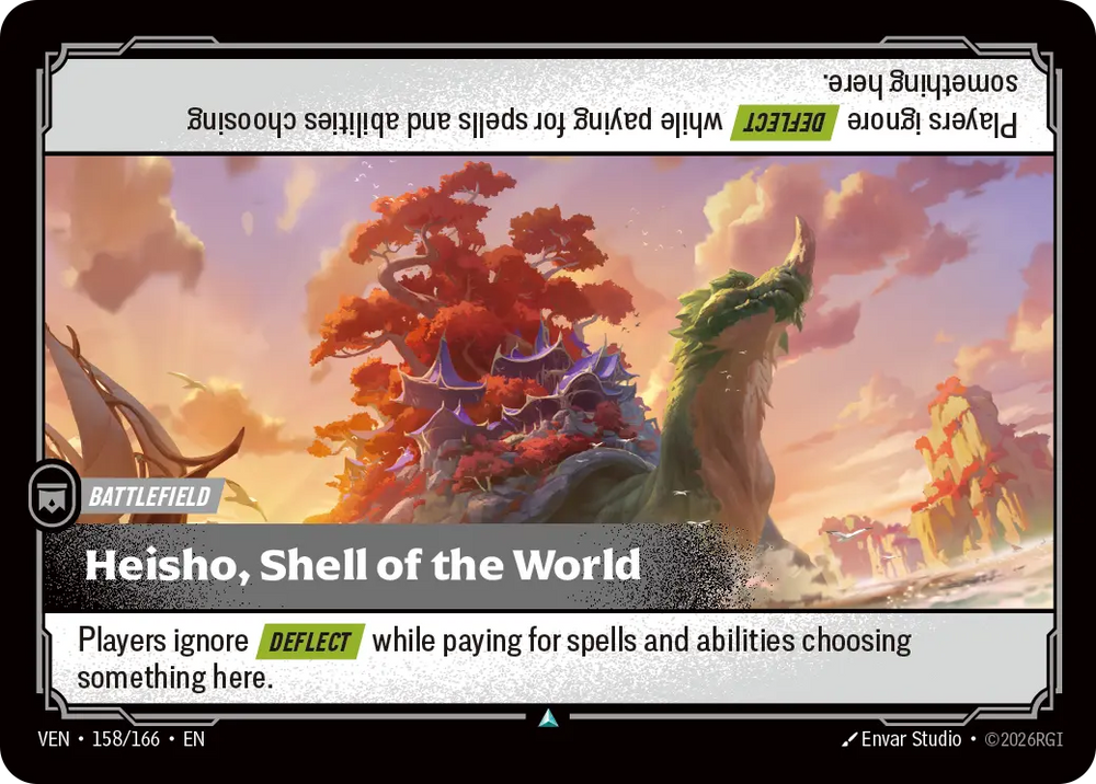 Heisho Shell of the World - Vendetta (VEN 158/166)