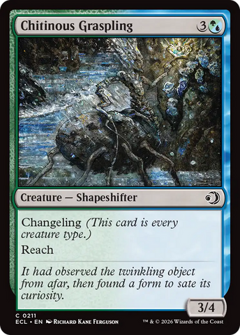 Chitinous Graspling [Lorwyn Eclipsed]