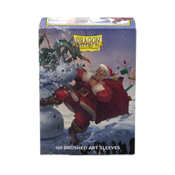 Dragon Shield: Standard 100ct Brushed Art Sleeves - Christmas 2025