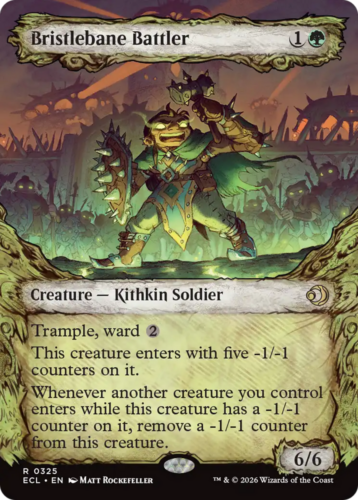 Bristlebane Battler (Showcase) [Lorwyn Eclipsed]