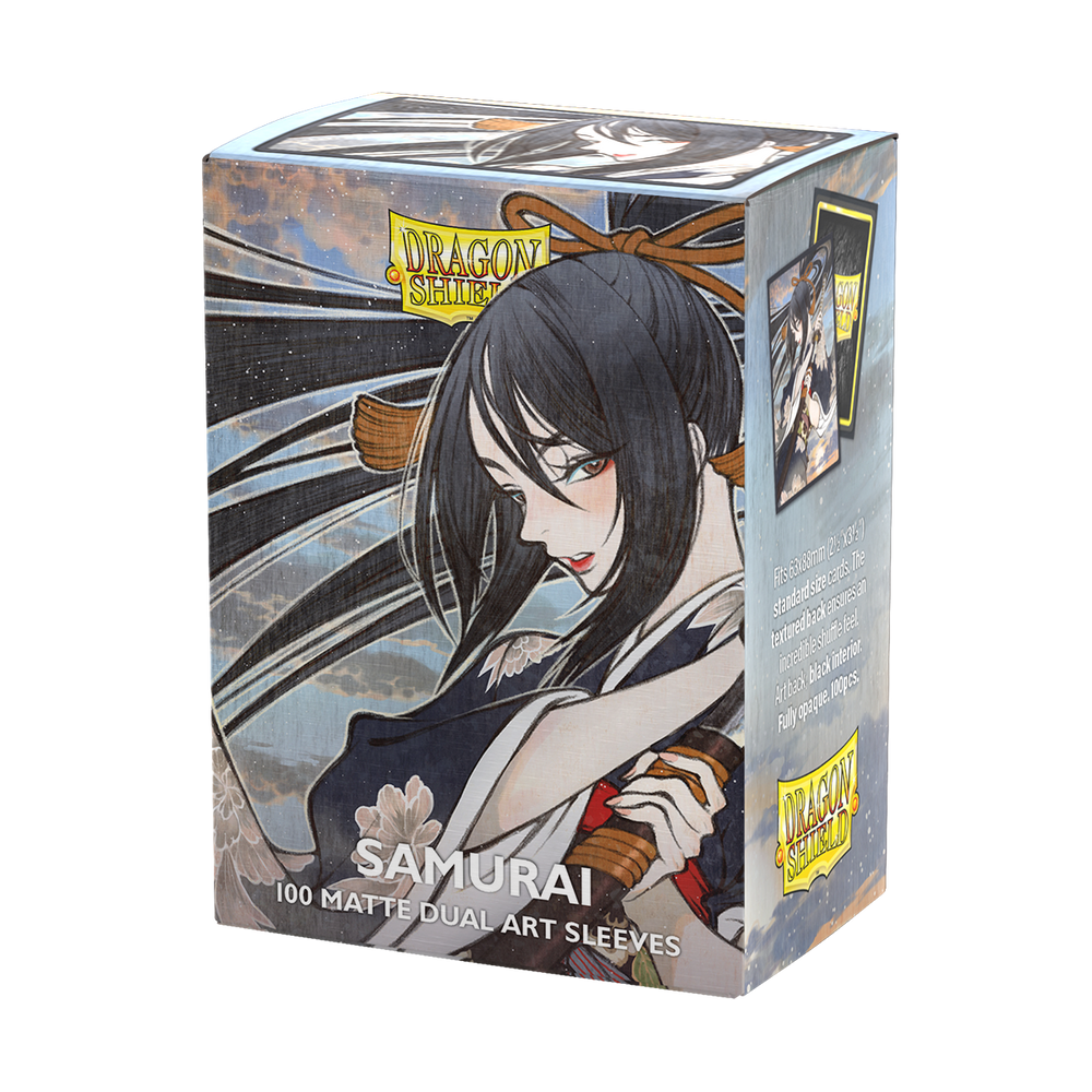 Dragon Shield: Standard 100ct Art Sleeves - Samurai (Dual Matte)