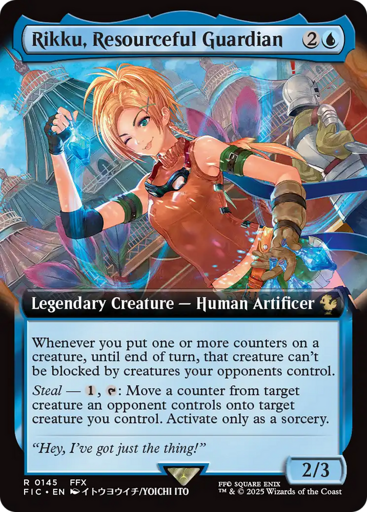 Rikku, Resourceful Guardian (Extended Art) [FINAL FANTASY Commander]