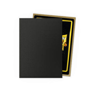 Dragon Shield: Standard 100ct Sleeves - Black and Gold