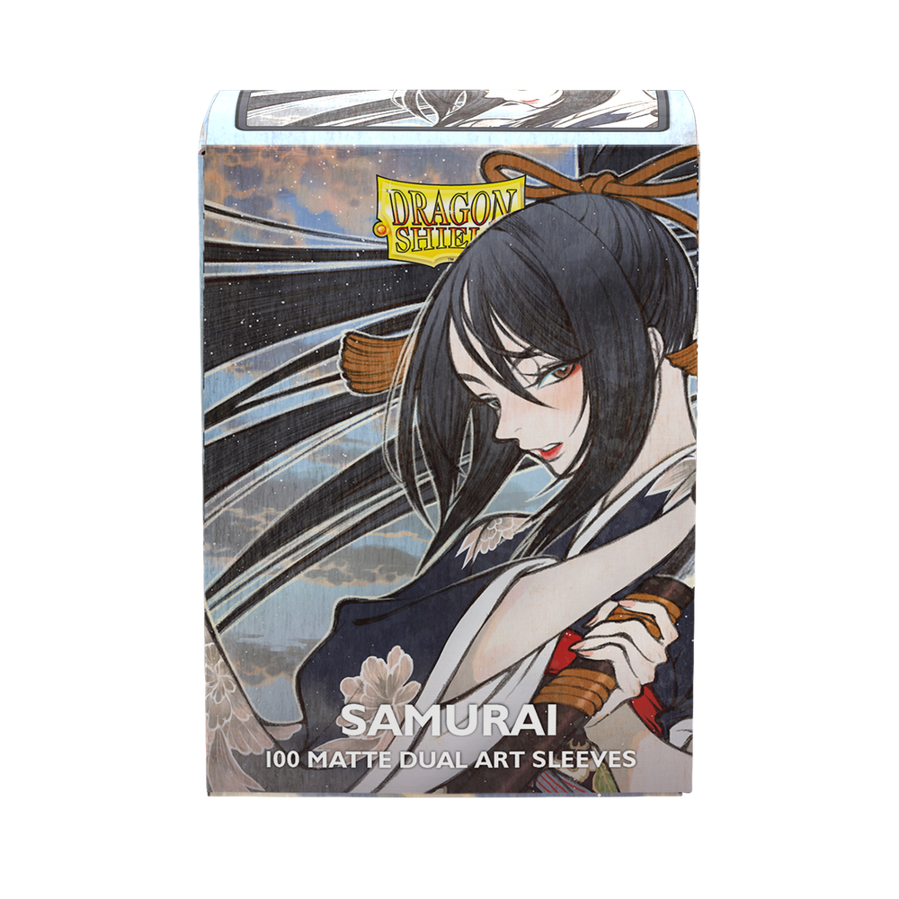 Dragon Shield: Standard 100ct Art Sleeves - Samurai (Dual Matte)