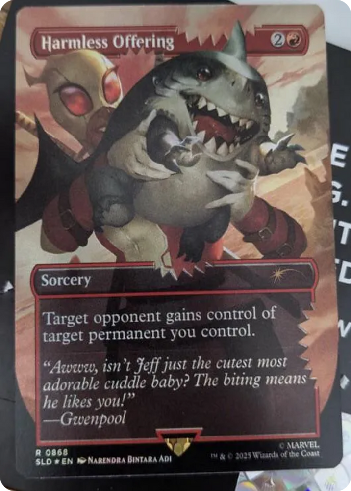 Harmless Offering (Rainbow Foil) [Secret Lair Drop Series]