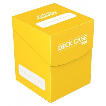 Deck Case Yellow 100+ Ultimate Guard