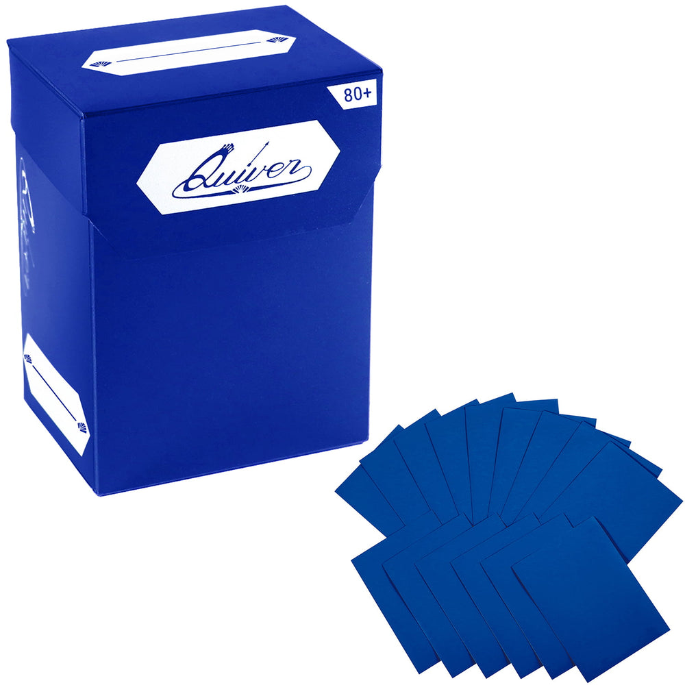Quiver Time Blue Bundle Deck Block / 80+ Sleeves