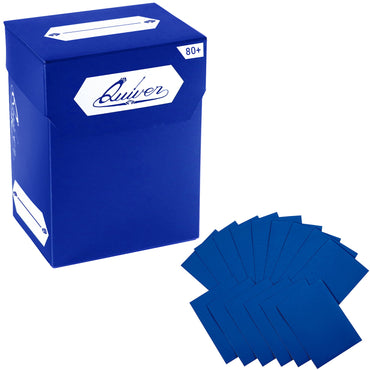 Quiver Time Blue Bundle Deck Block / 80+ Sleeves