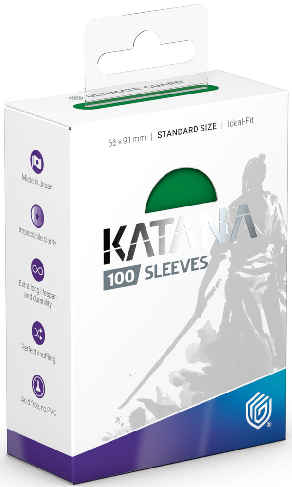 Katana Sleeves 100: Jade Green