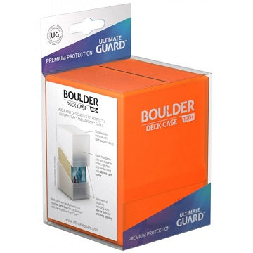 Ultimate Guard Deck Case Boulder 80+ Orange (POPPY TOPAZ)