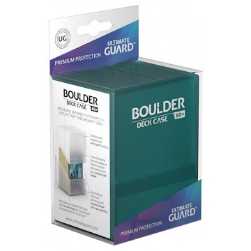 Ultimate Guard Deck Case Boulder 80+ Malachite (Teal)