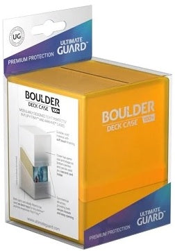 Ultimate Guard Deck Case Boulder 80+ Amber (Yellow)
