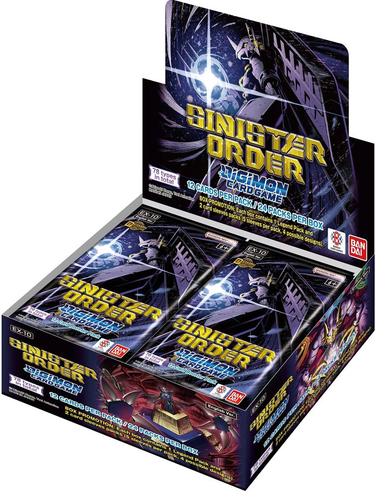 Sinister Order EX10 Booster Box