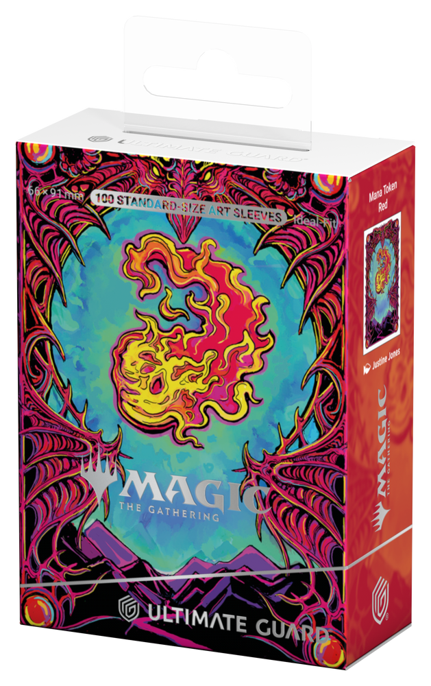 Ultimate Guard Mana Token Art Sleeves - Mountain