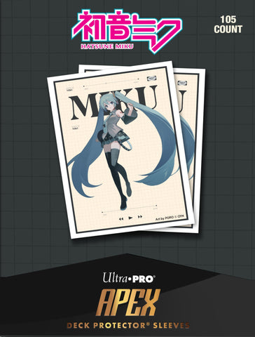 Ultra PRO: D-PRO Apex Hatsune Miku Retro Soundscapes 105ct