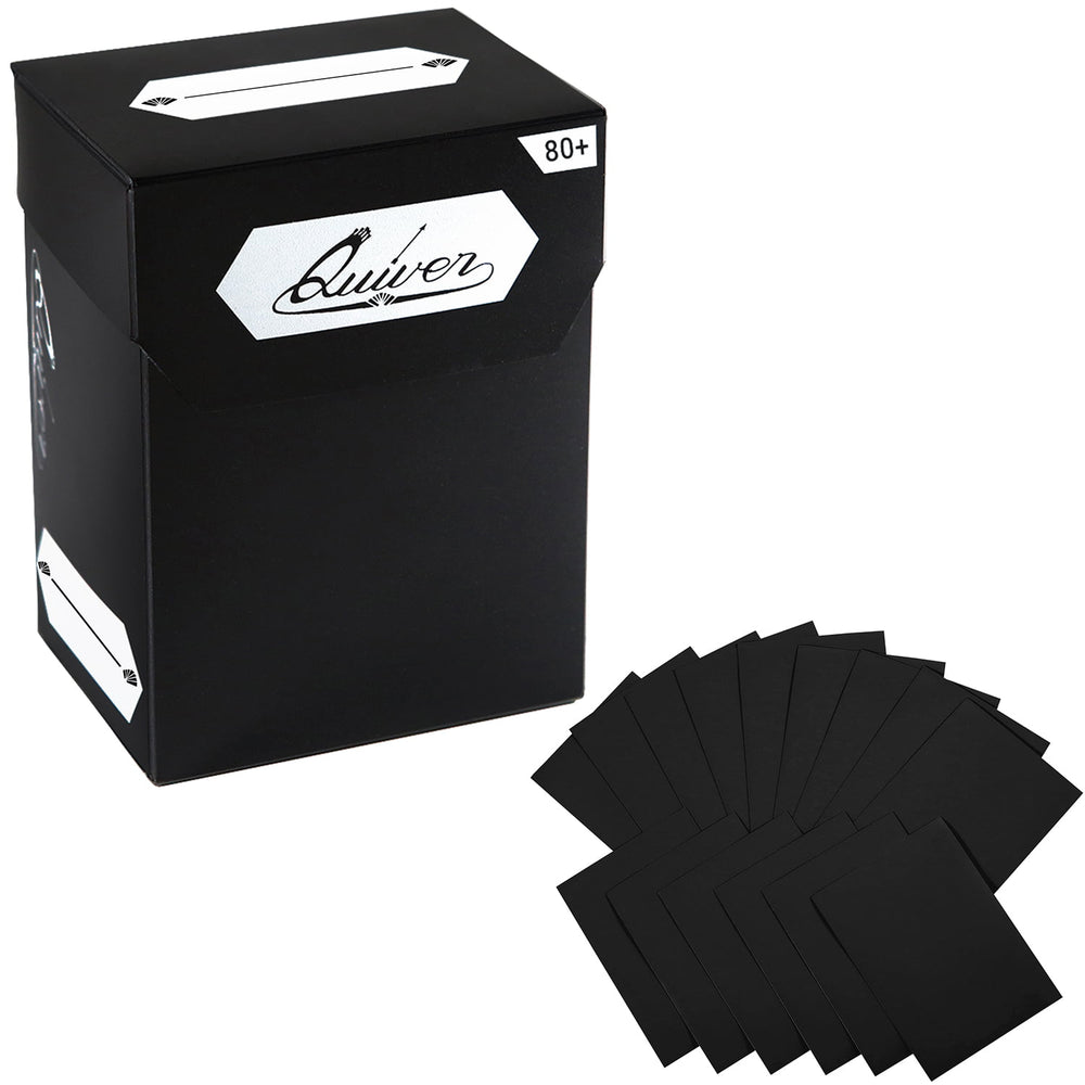 Quiver Time Black Bundle Deck Block / 80+ Sleeves
