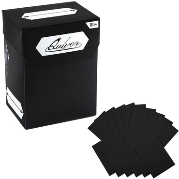 Quiver Time Black Bundle Deck Block / 80+ Sleeves