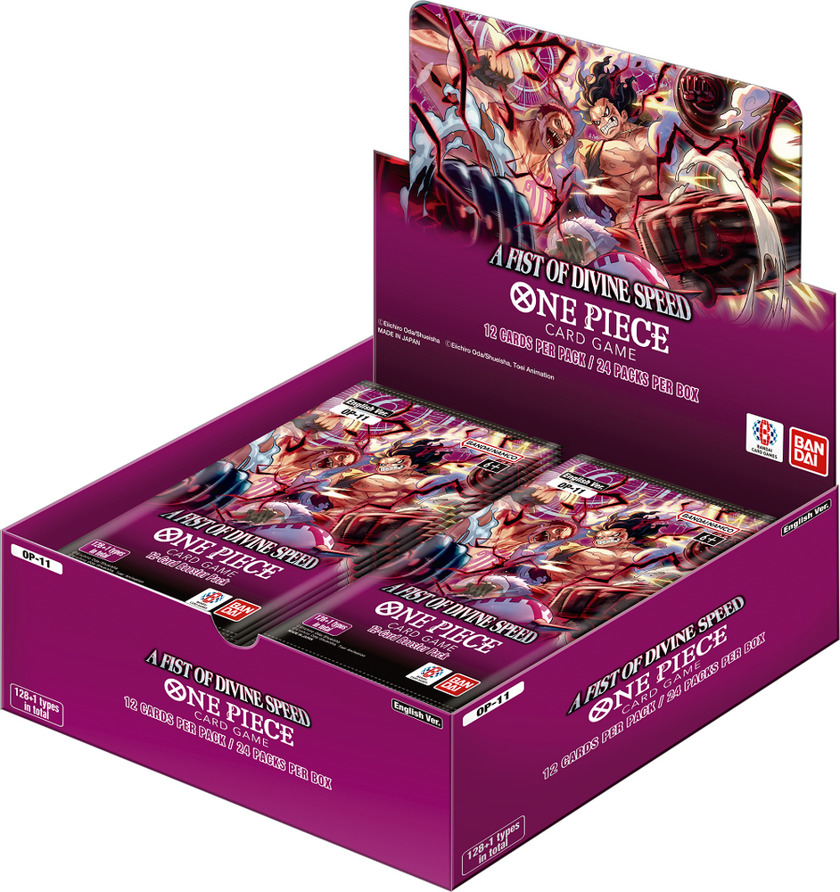 A fist of Divine Speed OP11 Booster Box