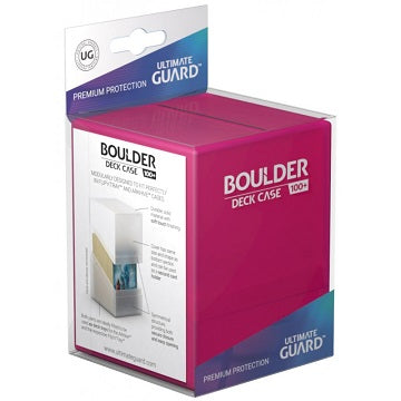 Ultimate Guard Deck Case Boulder 80+ Rhodonite (Pink)